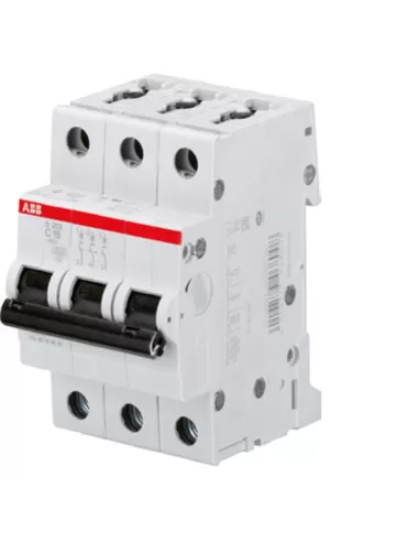 Abb s203 c40 automatic circuit breaker 6ka 3p